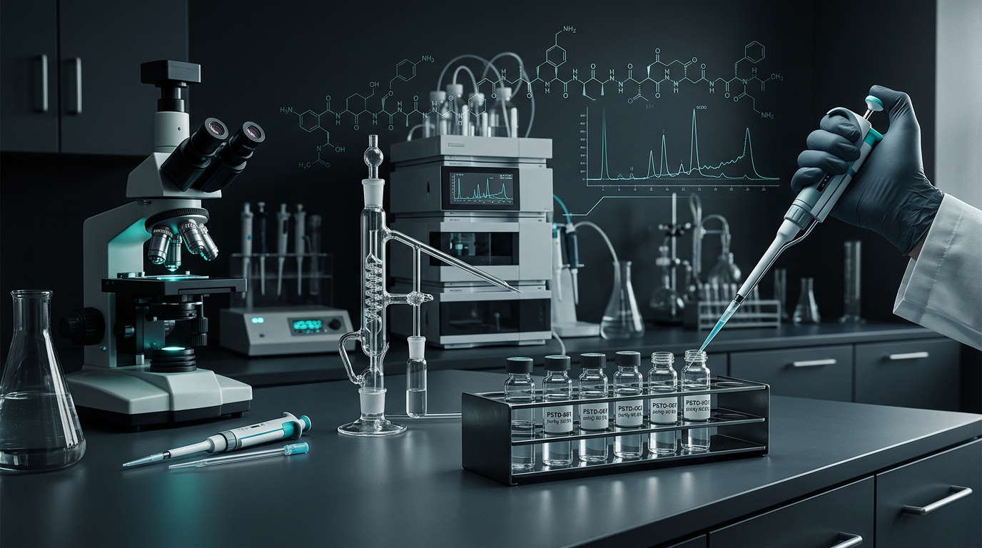 Peptide Standards for Research: Analytical Precision and Quality