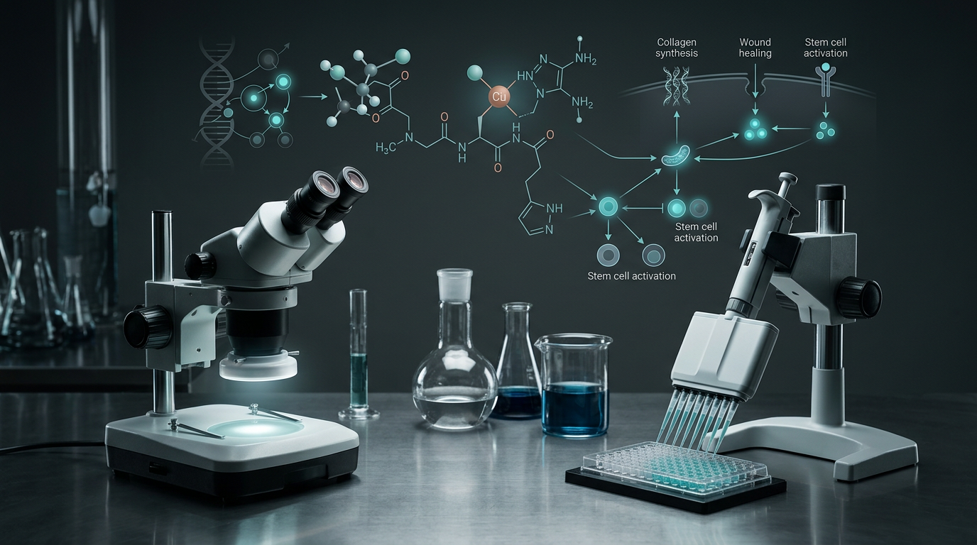 GHK-Cu Research: Mechanism and Molecular Pathways