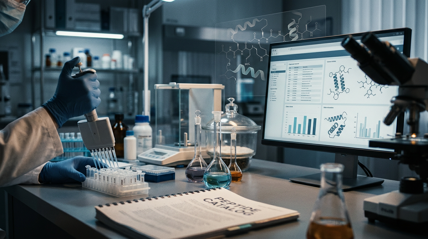 Navigating a Peptide Catalog Online: A Guide for Researchers