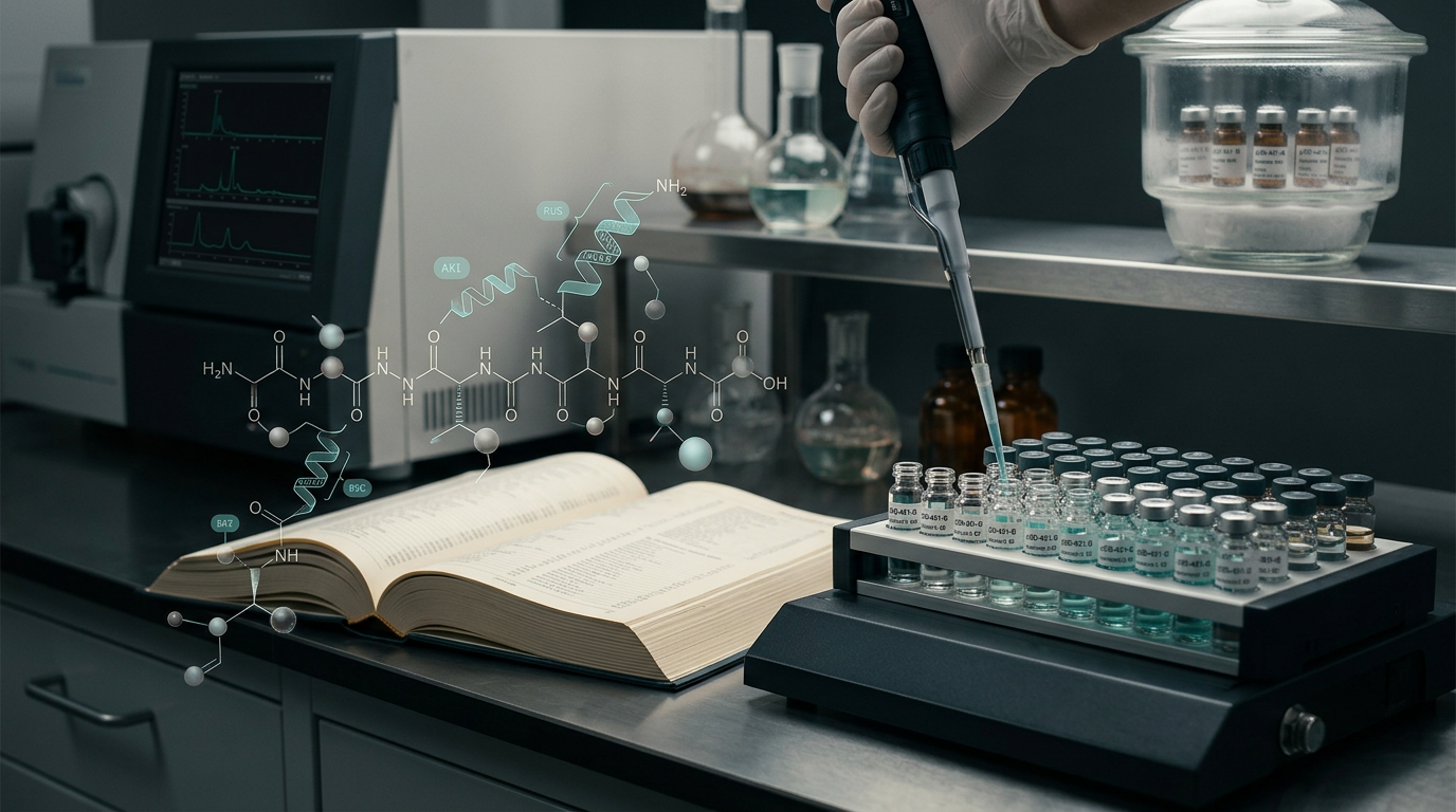 Navigating the Research Peptide Catalog for Laboratory Synthesis