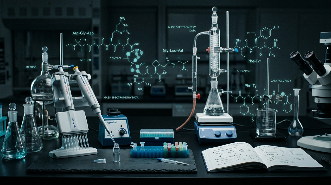 Reading peptide literature