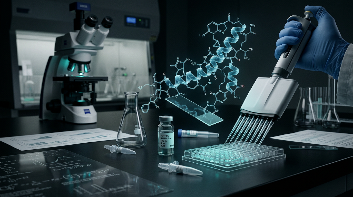 RUO Peptides: Technical Standards for Laboratory Research Analysis