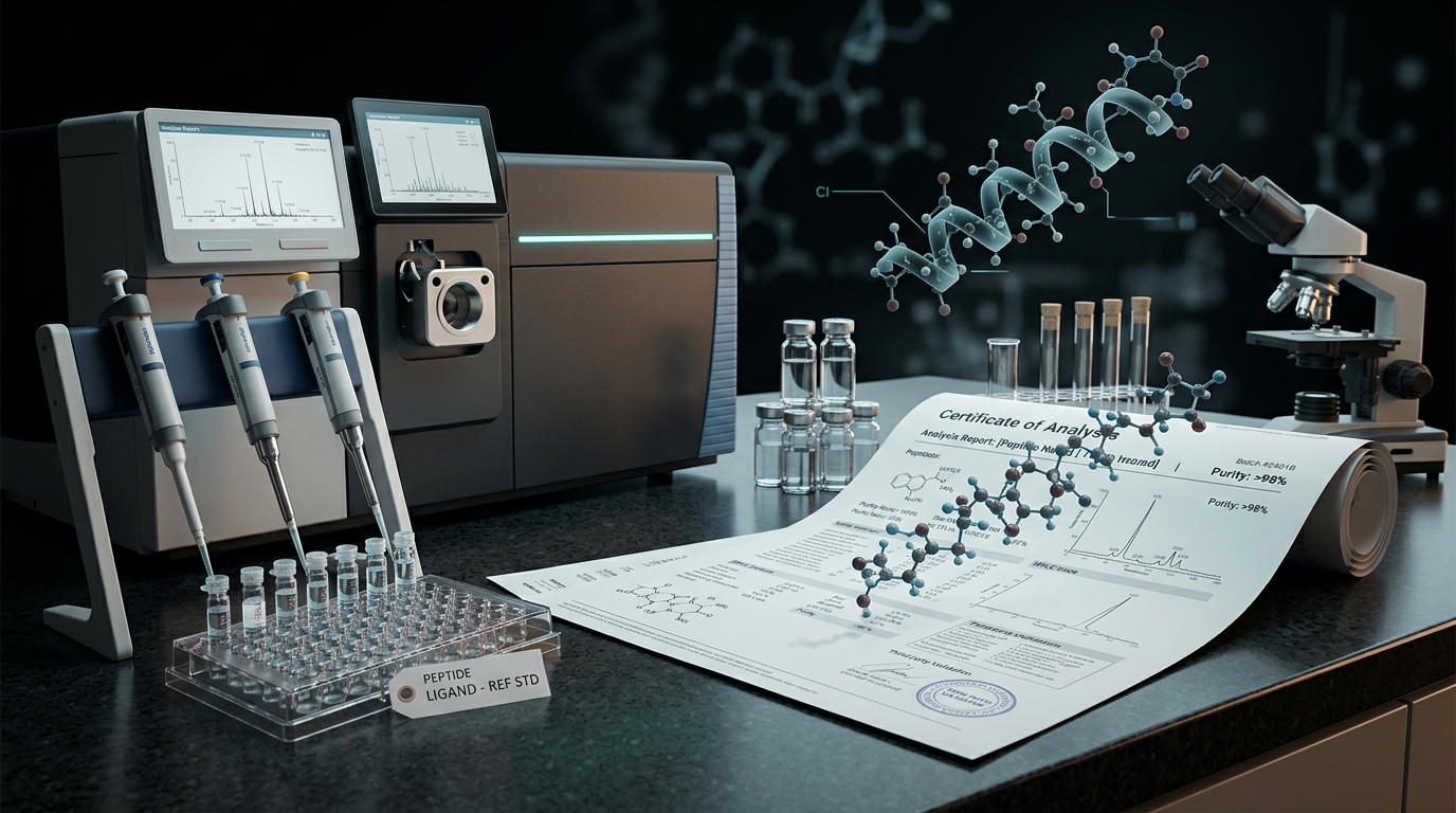 Analyzing High-Purity Peptide Compounds with COA Standards